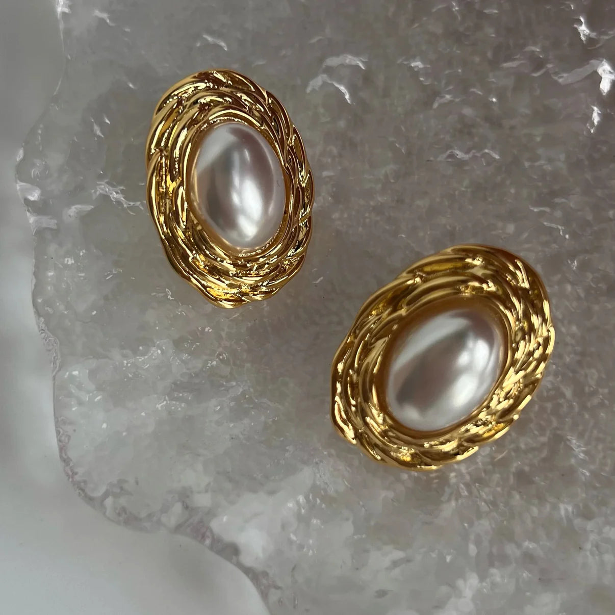 Baroque Pearl Earrings